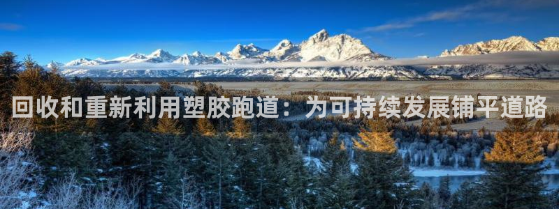 谈球吧娱乐app下载官网苹果：回收和重新利用塑胶跑道：为可持续发展铺平道路