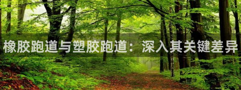 谈球吧体育app下载官网苹果手机：橡胶跑道与塑胶跑道：深入其关键差异