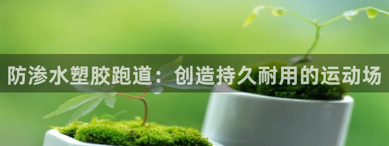 谈球吧体育：防渗水塑胶跑道：创造持久耐用的运动场