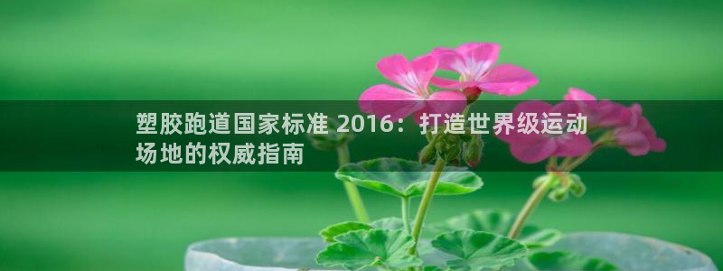 谈球吧体育app下载官网手机版安装：塑胶跑道国家标准 2016：打造世界级运动
场地的权威指南