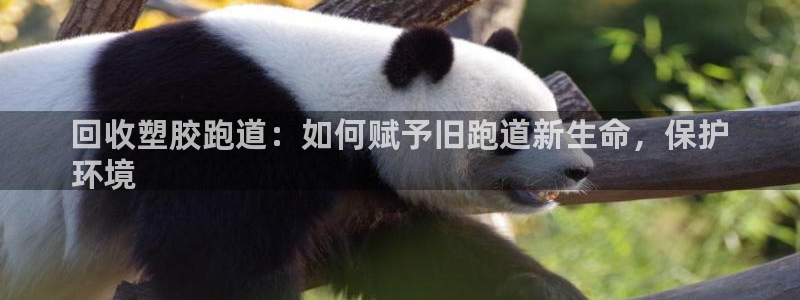 谈球吧能提现不：回收塑胶跑道：如何赋予旧跑道新生命，保护
环境