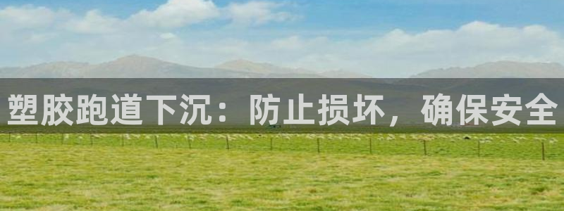 谈球吧app体育下载：塑胶跑道下沉：防止损坏，确保安