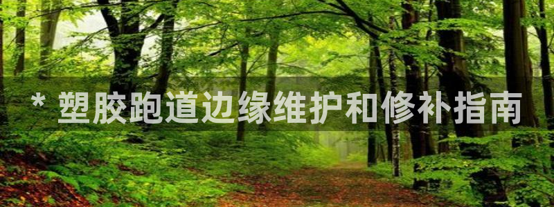 谈球吧的聊天软件：* 塑胶跑道边缘维护和修补指南